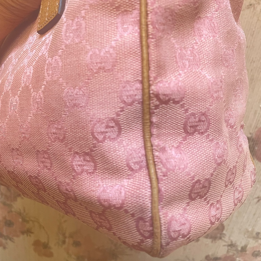 Gucci Pink and Brown Tote Bag - Picture 15 of 16